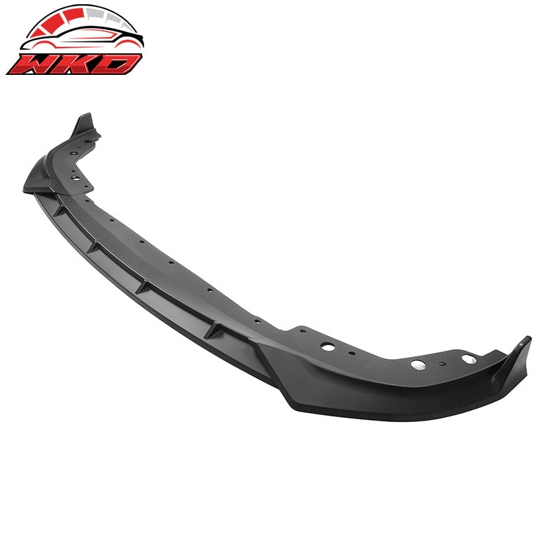 Fits 23-26 BMW G20 3 Series M Sport M340i IKON Front Bumper Lip Matte Black - PP