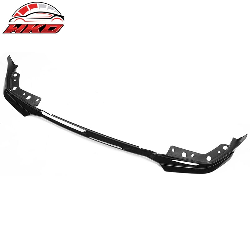 Fits 19-22 BMW G20 3 Series M-Tech M Sport Front Bumper Lip Gloss Black - PP