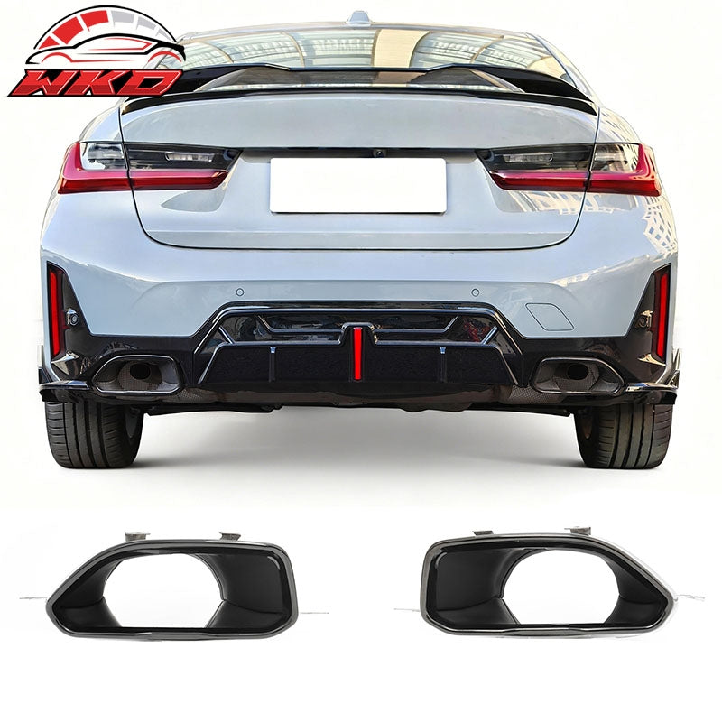 Wholesale 19-26 BMW G20 3-Series M340i Rear Exhaust Tail Pipe Finishers Muffler Tips