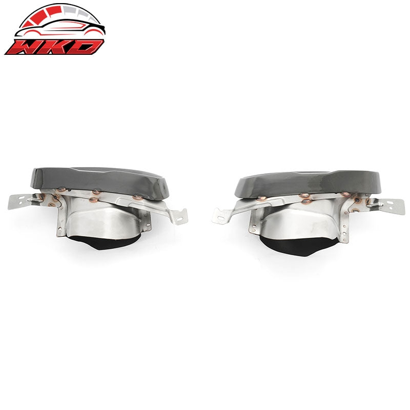Fits 19-26 BMW G20 3-Series M340i Rear Exhaust Tail Pipe Finishers Muffler Tips