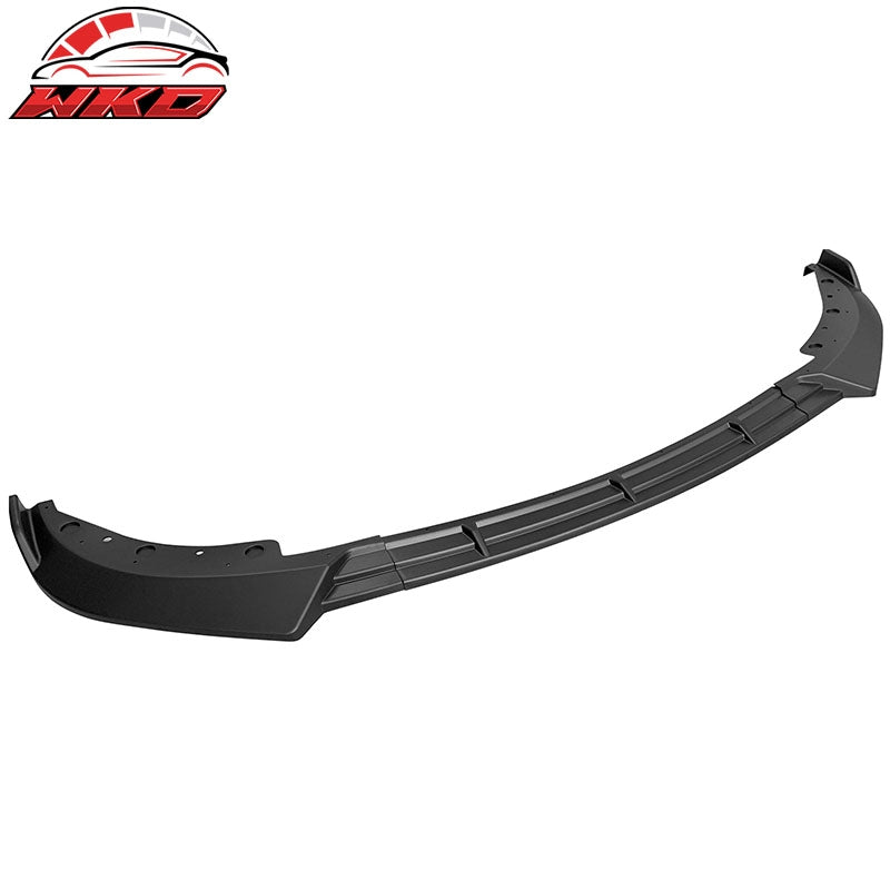 Fits 19-22 BMW G20 3 Series Sport Line Matte Black Front Bumper Lip Spoiler 3PC