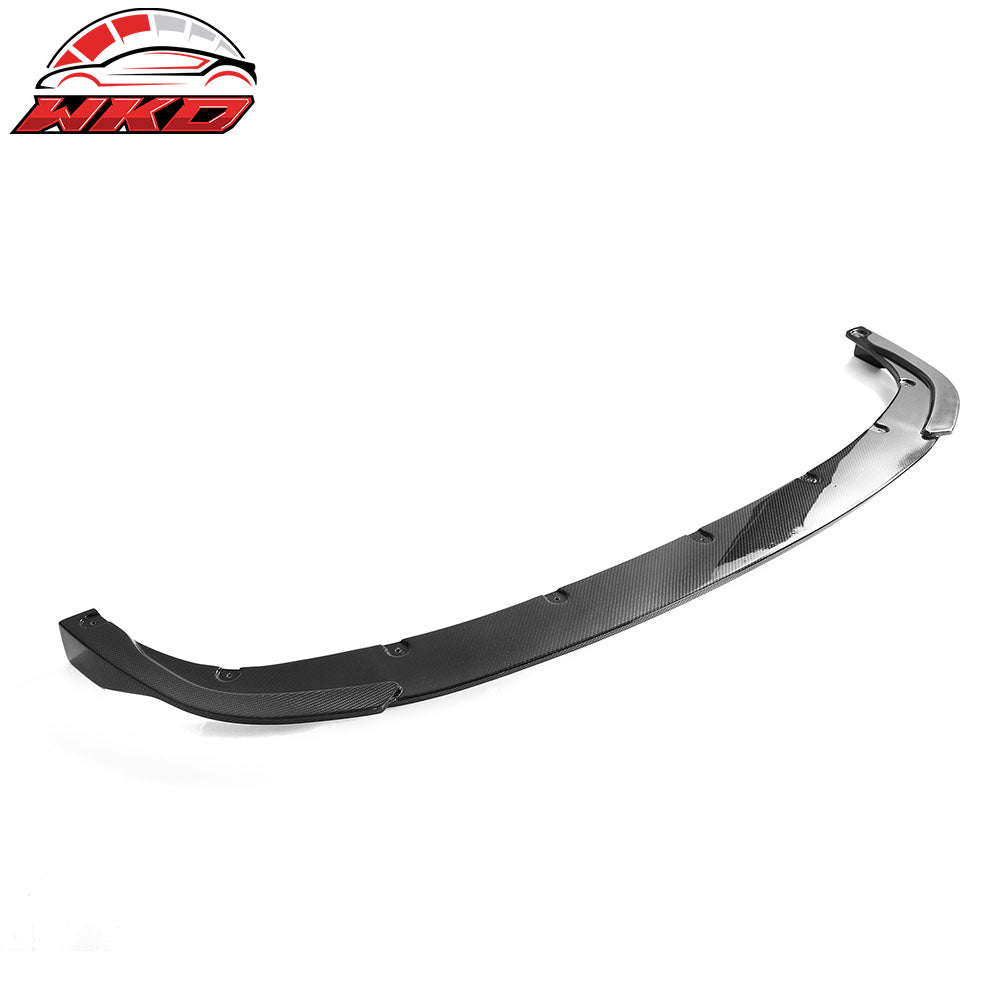 Fits 23-26 BMW G20 LCI M340i M Sport Carbon Fiber Front Bumper Lip 3D Style Kit