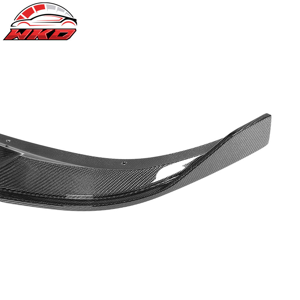 Fits 23-26 BMW G20 LCI M340i M Sport Carbon Fiber Front Bumper Lip 3D Style Kit