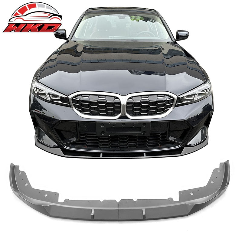 Wholesale 23-26 BMW G20 M Sport M340i Front Bumper Lip M Performance 2PC Matte Black