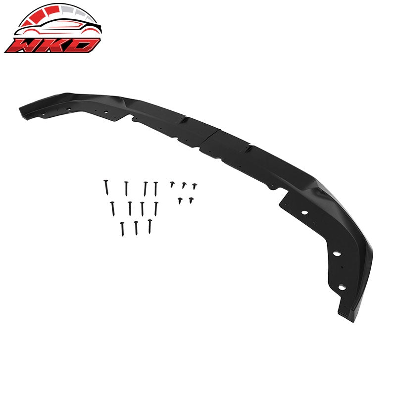 Fits 23-26 BMW G20 M Sport M340i Front Bumper Lip M Performance 2PC Matte Black