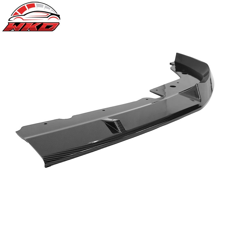Fits 23-26 BMW G20 M340i M Performance 2PC Front Bumper Lip Carbon Fiber Print