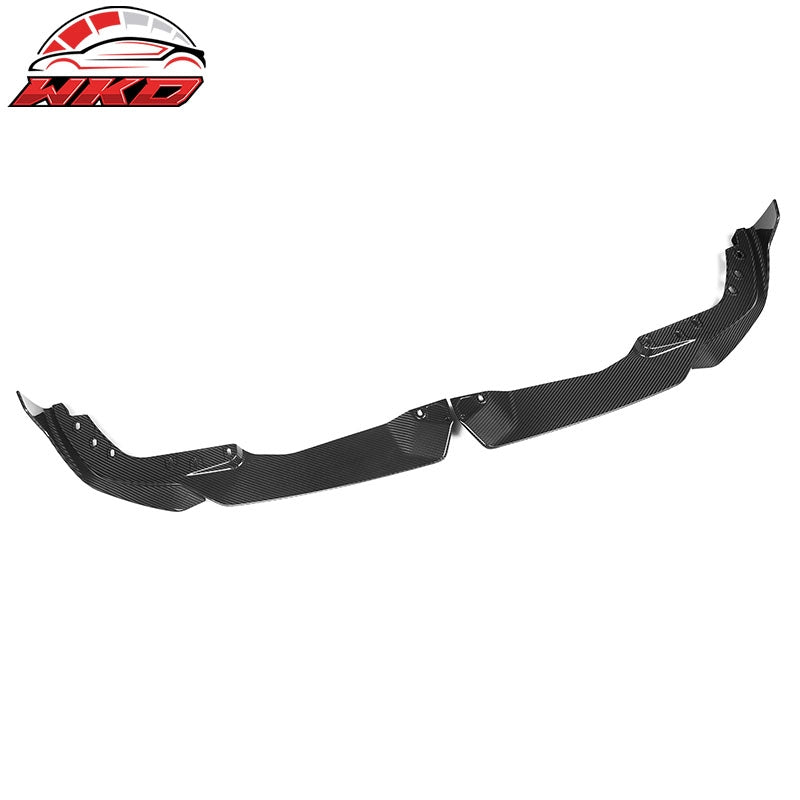 Dry Carbon Fiber Fits 23-26 BMW G20 M340i M Performance 2PC Front Bumper Lip