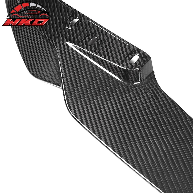 Dry Carbon Fiber Fits 23-26 BMW G20 M340i M Performance 2PC Front Bumper Lip