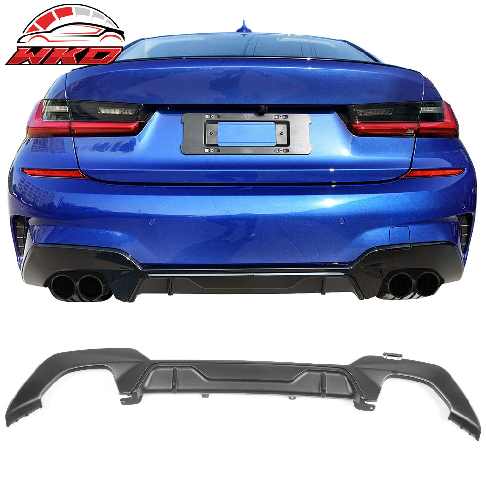 Wholesale 19-22 BMW G20 3 Serie 330i M Sport Rear Bumper Lip Diffuser PP Matte Black