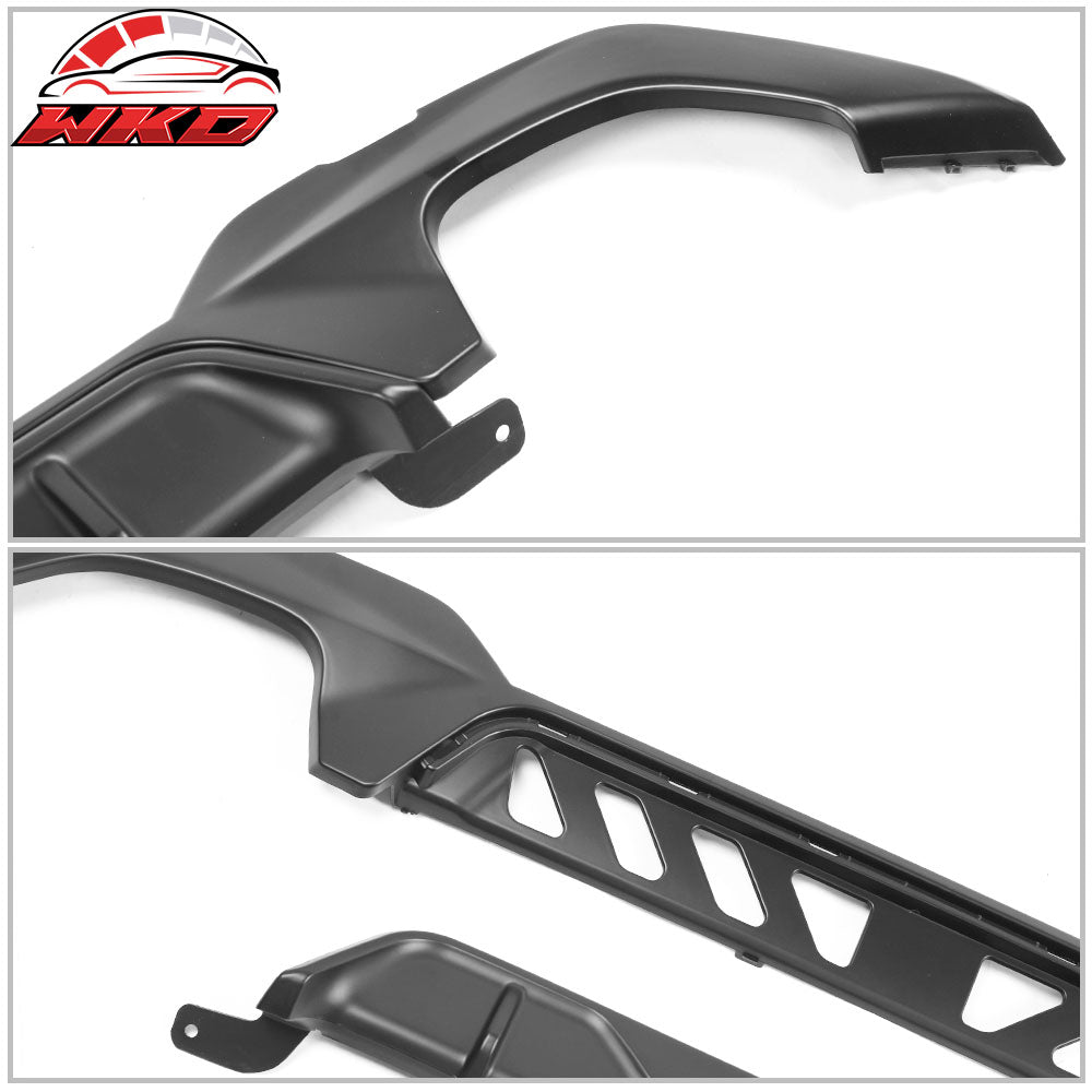 Fits 19-22 BMW G20 3 Serie 330i M Sport Rear Bumper Lip Diffuser PP Matte Black