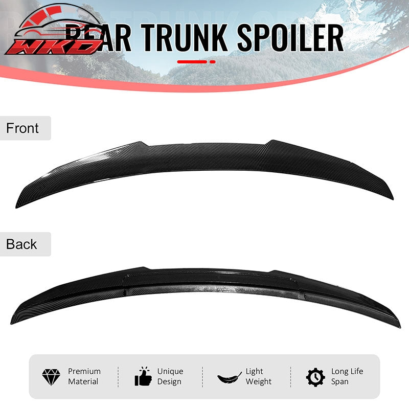 Wholesale 21-26 BMW G22 4-Series G82 M4 Coupe PSM Trunk Spoiler Carbon Fiber Print - Wikond Auto