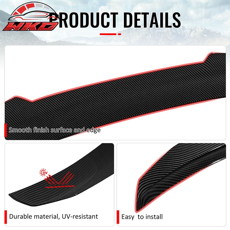 Wholesale 21-26 BMW G22 4-Series G82 M4 Coupe PSM Trunk Spoiler Carbon Fiber Print - Wikond Auto