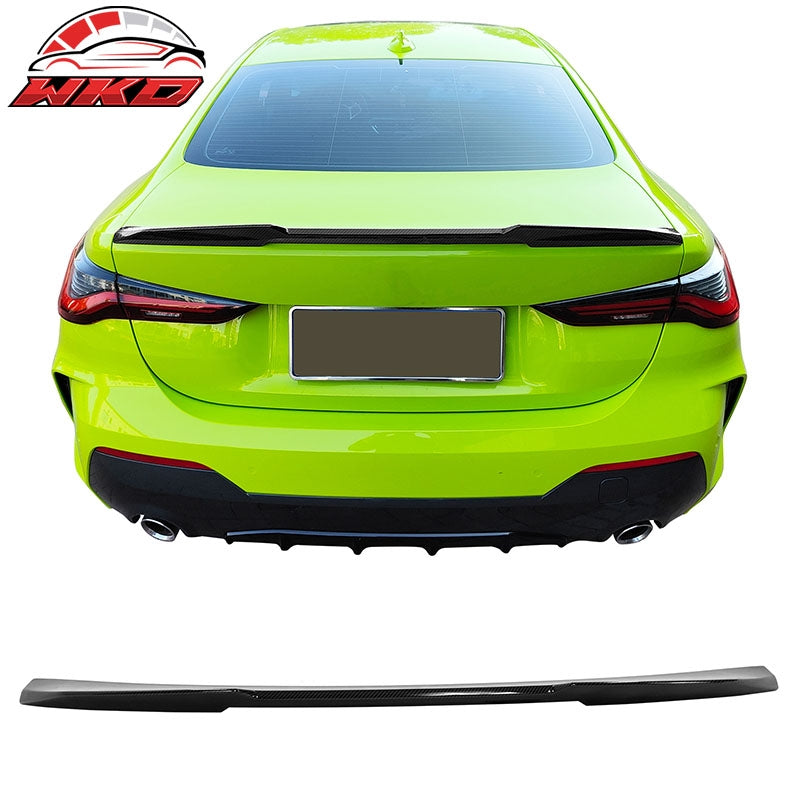 Wholesale 21-26 BMW G22 430i G82 M4 PSM Style Rear Trunk Spoiler Carbon Fiber Print