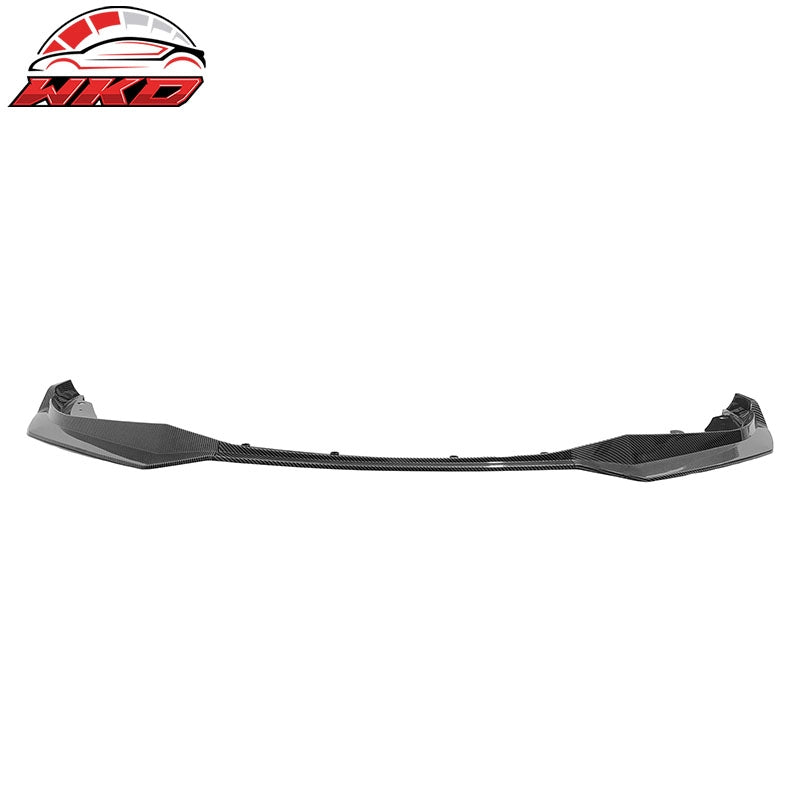 Fits 21-27 BMW G22 G23 4-Series M440i M Sport Front Lip Carbon Fiber Print - PP