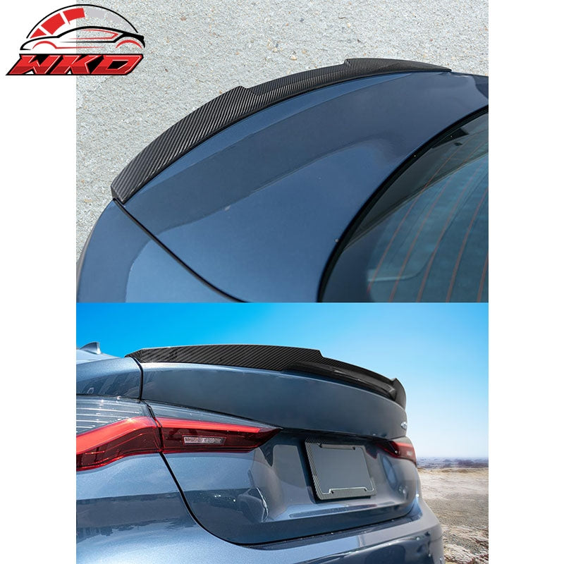 Dry Carbon Fiber Fits 21-27 BMW G22 4 Series G82 M4 Coupe M4 Style Trunk Spoiler