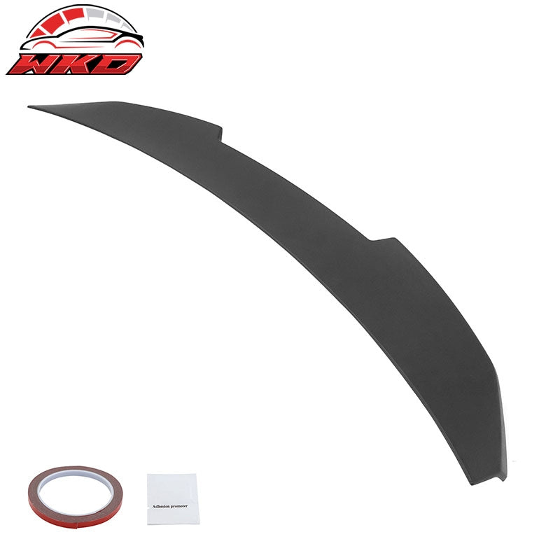 Fits 21-26 BMW G22 4 Series G82 M4 PSM Style Rear Trunk Spoiler ABS Matte Black