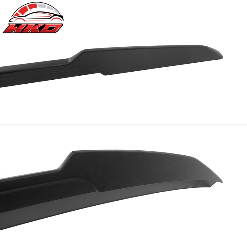 Fits 21-26 BMW G22 4 Series G82 M4 PSM Style Rear Trunk Spoiler ABS Matte Black