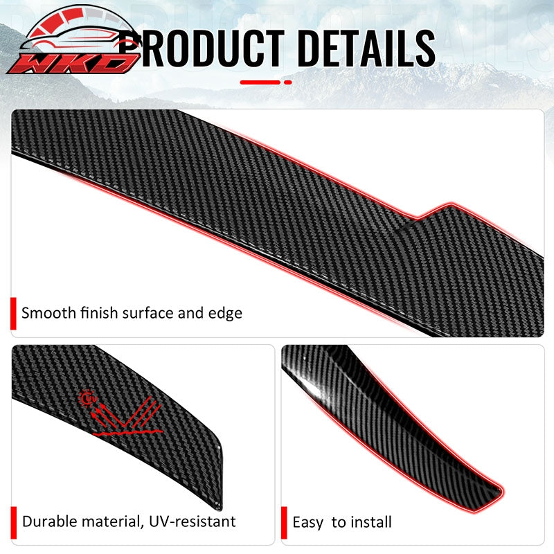 Wholesale 22-26 BMW G26 4-Series Gran Coupe & i4 M4 Trunk Spoiler Carbon Fiber Print - Wikond Auto