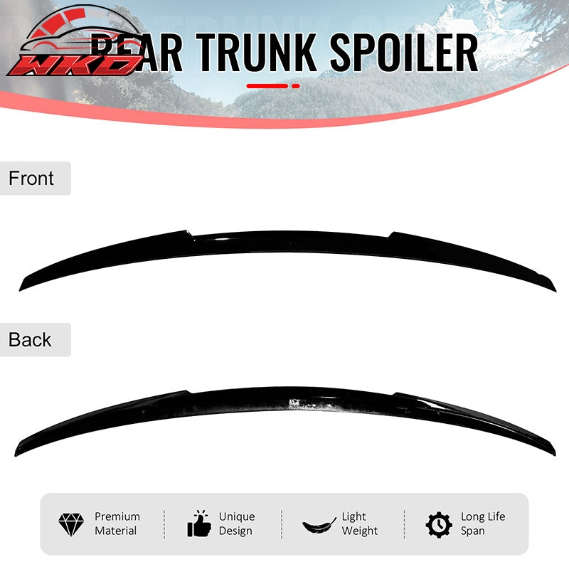 Wholesale 22-26 BMW G26 4-Series Gran Coupe & i4 M4 Style Trunk Spoiler Gloss Black - Wikond Auto