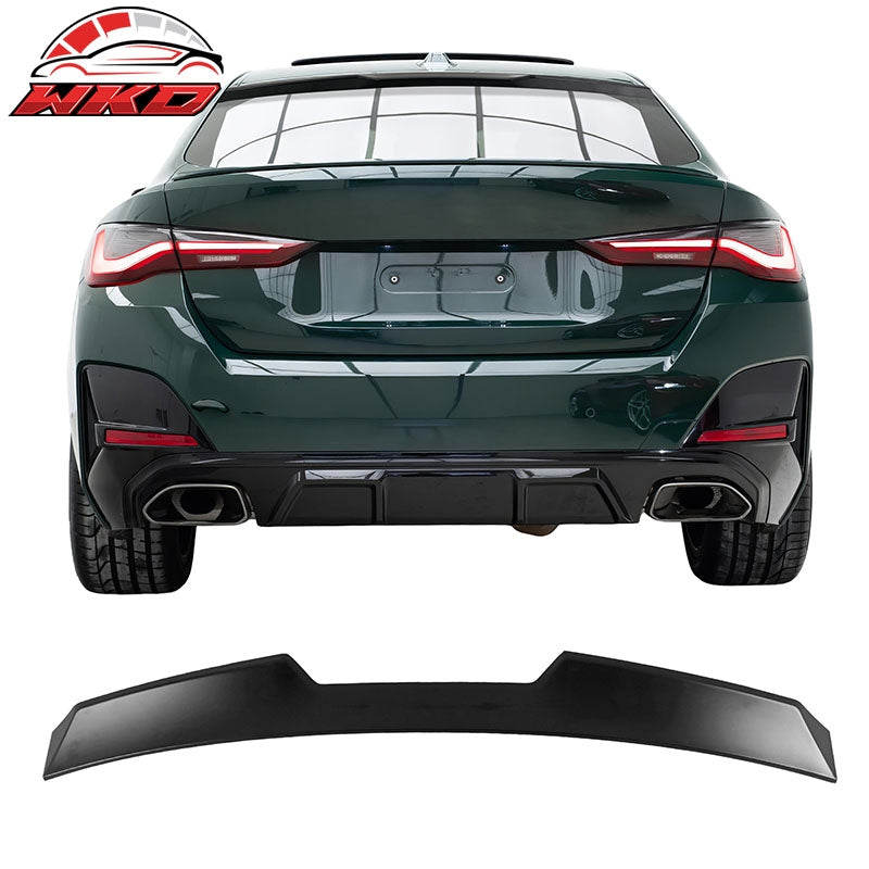 Wholesale 22-26 BMW G26 4-Series Gran Coupe & i4 V Style Roof Spoiler Primer Black