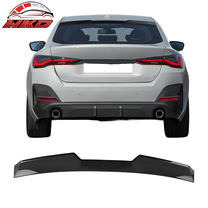Wholesale 22-26 BMW G26 4-Series Gran Coupe & i4 V Style Roof Spoiler Gloss Black