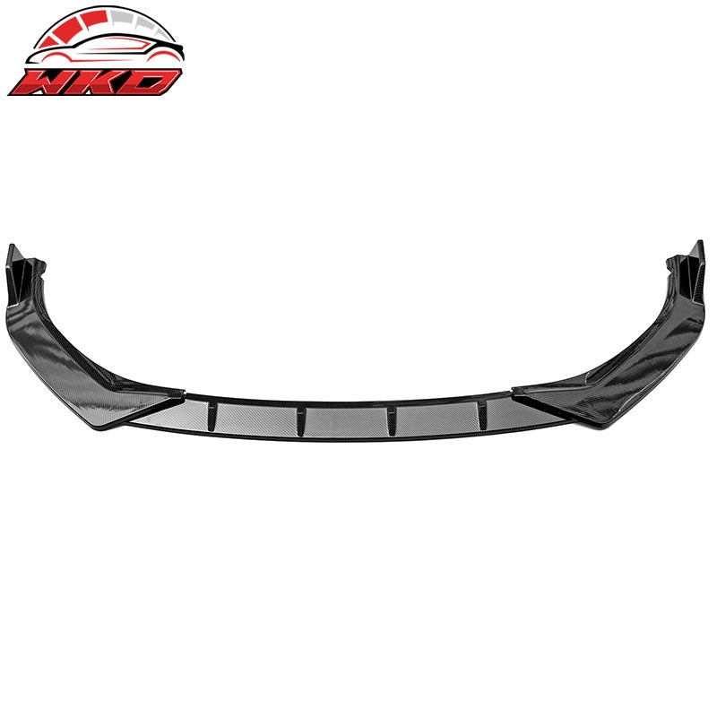 Wholesale 21-23 BMW G30 5 Series IKON Front Bumper Lip Spoiler Carbon Fiber Print PP - Wikond Auto