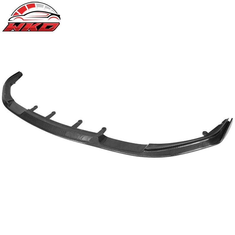 Fits 17-20 BMW G30 5 Series M Sport HM Style Front Bumper Lip Matte Carbon Fiber