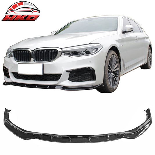 Wholesale 17-20 BMW G30 530i 540i M550i M Sport GT Style Front Bumper Lip Gloss Black