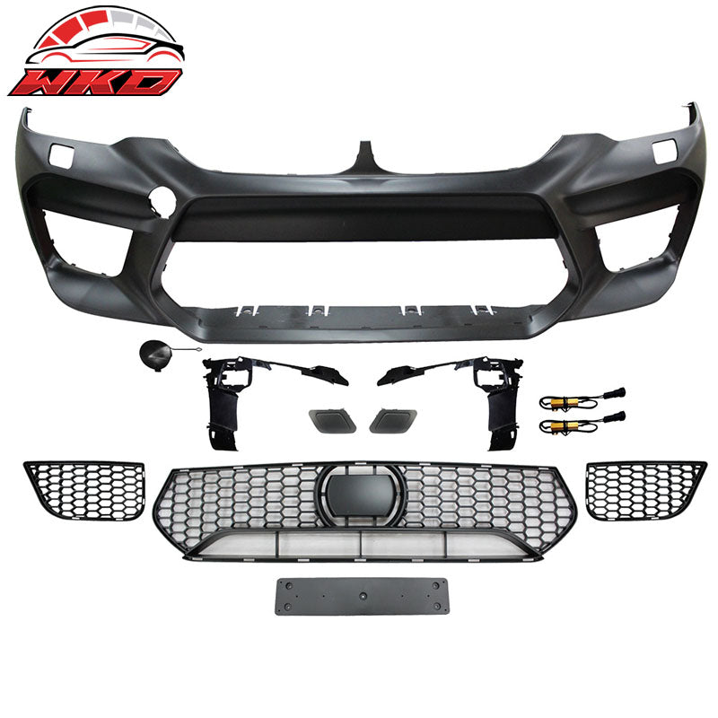 Wholesale 17-20 BMW G30 Sedan M5 Style Front + Rear Bumper Cover w/ Diffuser - PP