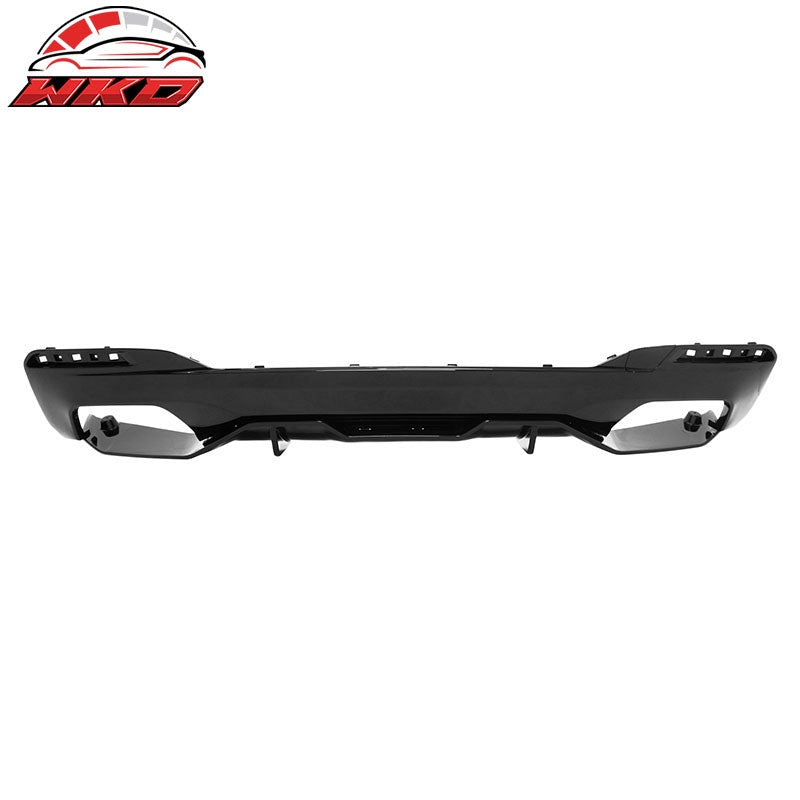 Fits 17-23 BMW G30 M550i M Sport Gloss Black Rear Diffuser M Performance Style
