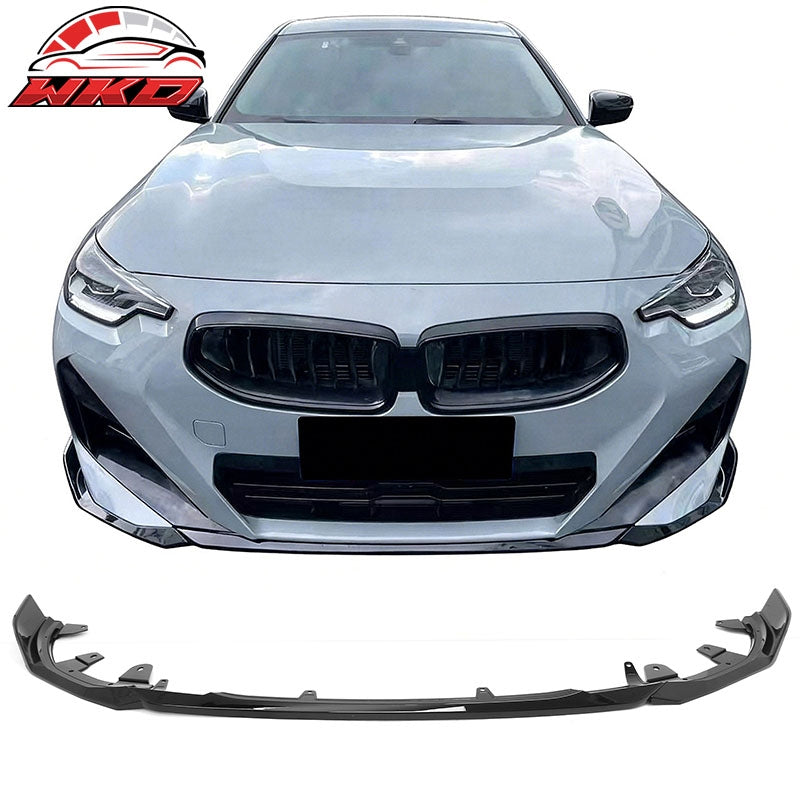 Wholesale For 22-26 BMW G42 220i 230i M240i M Performance Front Bumper Lip Gloss Black ABS - Wikond Auto