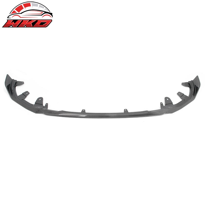 Fits 22-26 BMW G42 230i M240i M Performance Front Bumper Lip Carbon Fiber Print