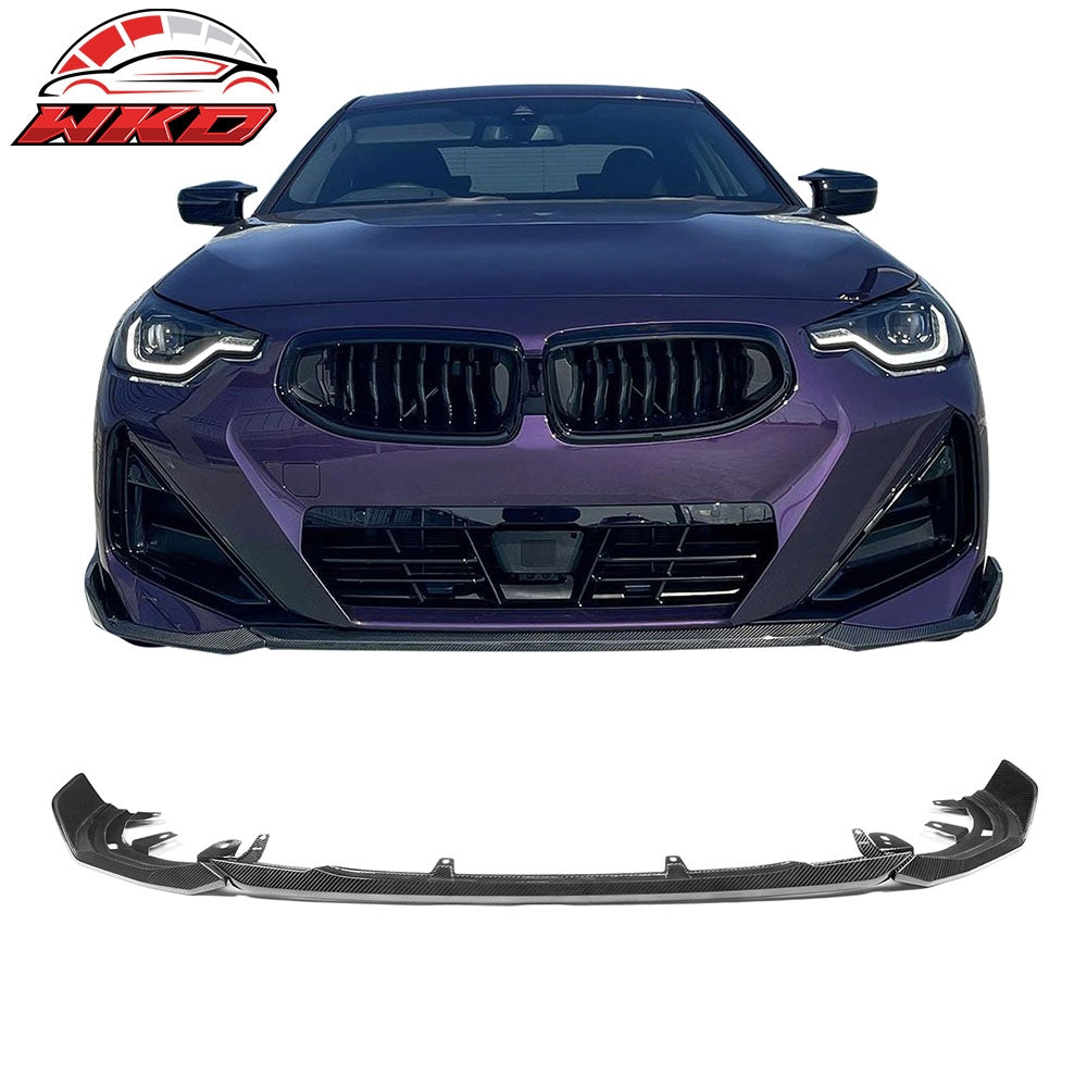 Dry Carbon Fiber Wholesale 22-26 BMW G42 220i M Sport Performance Front Bumper Lip