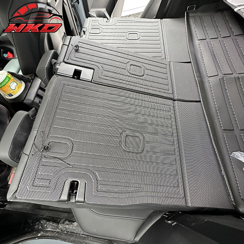 Fits 25-26 BMW G45 X3 TPE Waterproof Rear Cargo Trunk Seat Back Protector Mats