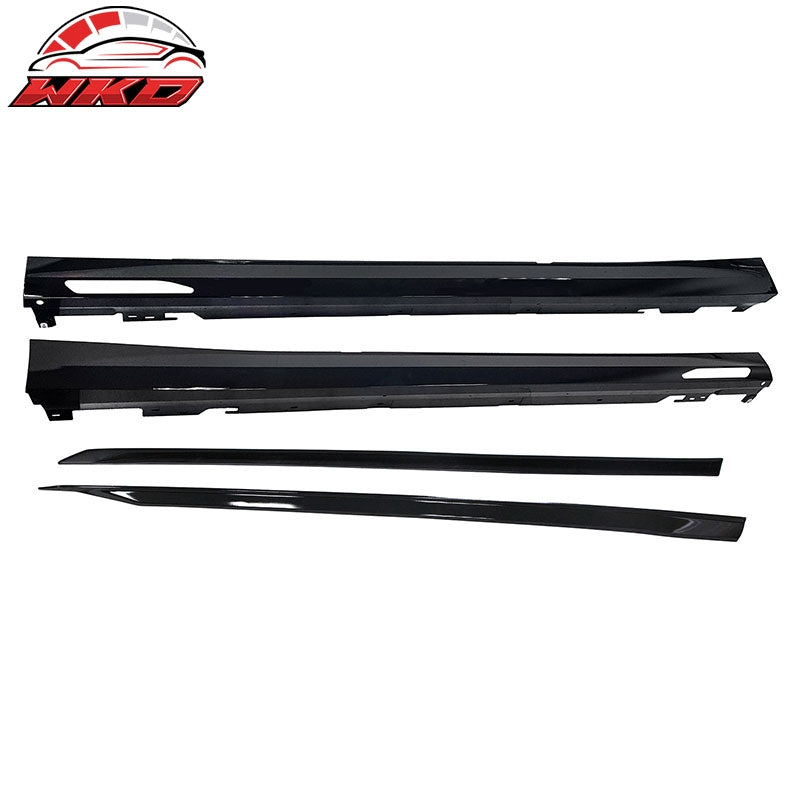 Fits 24-26 BMW G60 5-Series Sedan M-Sport Style Side Skirts + MP Rocker Panels