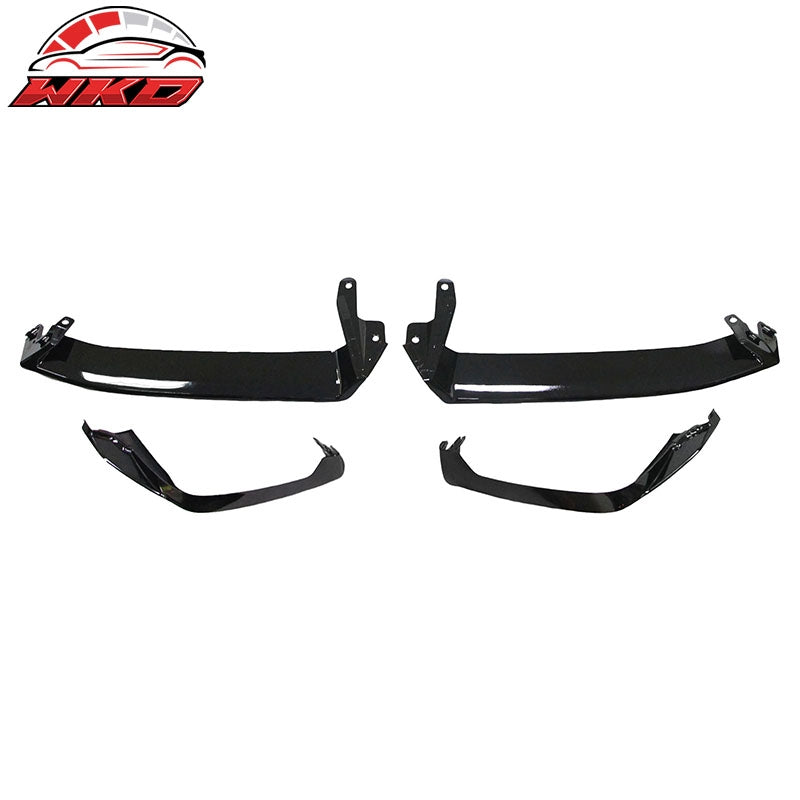Wholesale 24-26 BMW G60 5-Series Sedan & i5 MP Style Front Bumper Lip Gloss Black 4PC