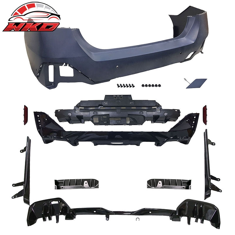 Wholesale 24-26 BMW G60 5-Series Sedan & i5 MP Style Rear Bumper Conversion Kit PP