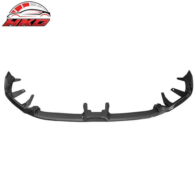 Wholesale 24-26 BMW G60 5 Series i5 IKON Front Bumper Lip Chin Carbon Fiber Print 3PC - Wikond Auto