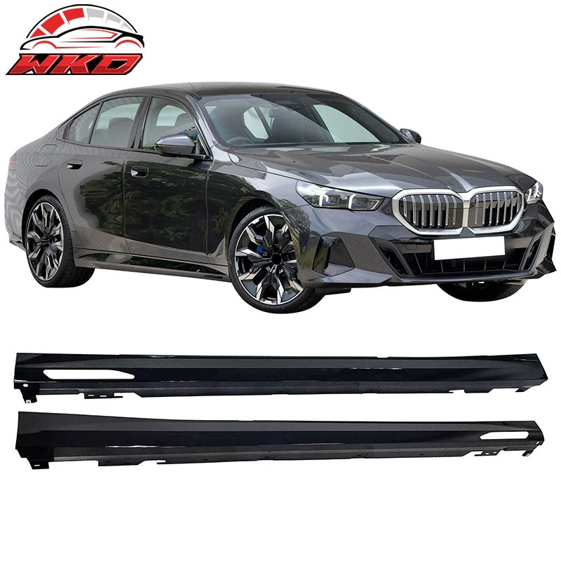Fits 24-26 BMW G60 M Sport Front & M60 Rear Bumper Conversion + MP Rocker Panel