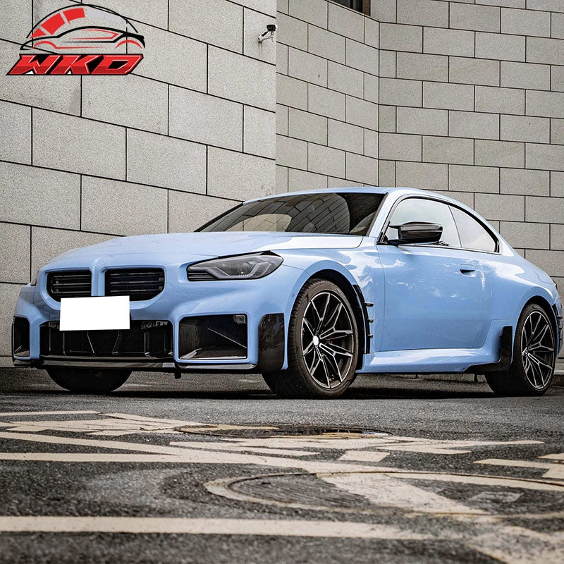 Dry Carbon Fiber For 23-26 BMW G87 M2 Front Side Fender Spat M Performance Style