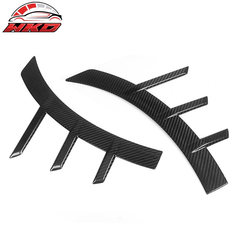 Dry Carbon Fiber For 23-26 BMW G87 M2 Front Side Fender Spat M Performance Style