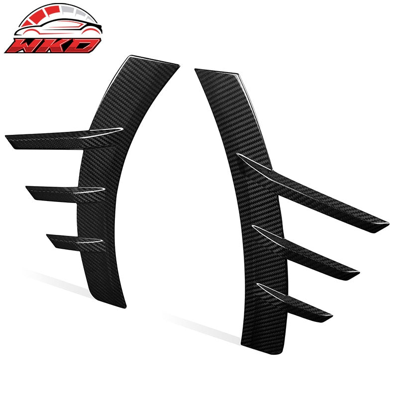 Dry Carbon Fiber For 23-26 BMW G87 M2 Rear Side Fender Spat M Performance Style