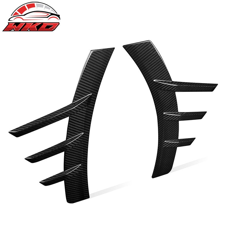 Dry Carbon Fiber For 23-26 BMW G87 M2 Rear Side Fender Spat M Performance Style