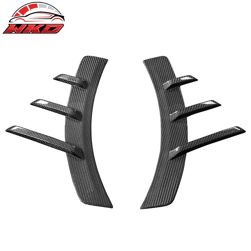 For 23-26 BMW G87 M2 Rear Side Fender Spats M Performance Style Carbon Fiber Fin