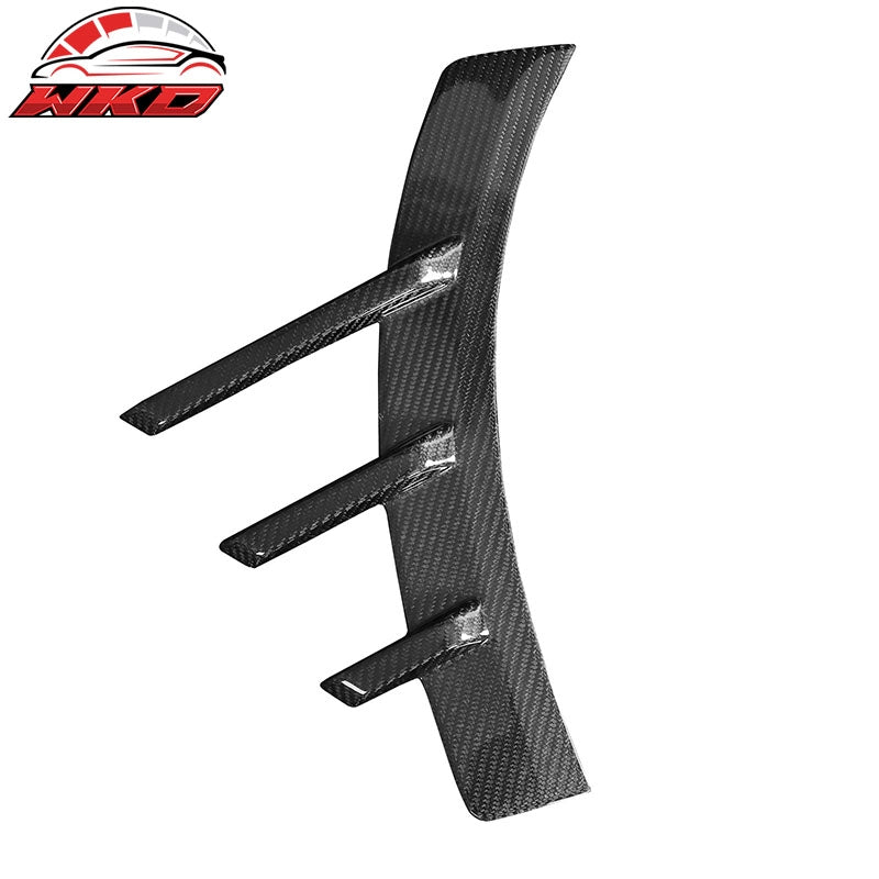 For 23-26 BMW G87 M2 Rear Side Fender Spats M Performance Style Carbon Fiber Fin