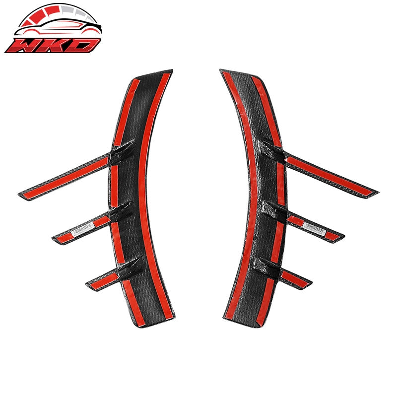 For 23-26 BMW G87 M2 Rear Side Fender Spats M Performance Style Carbon Fiber Fin