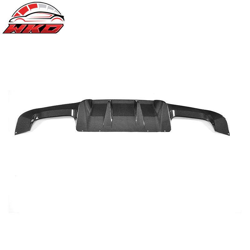 Fits 2016-2019 BMW F87 M2 CF Carbon Fiber AP Big Fins Rear Diffuser