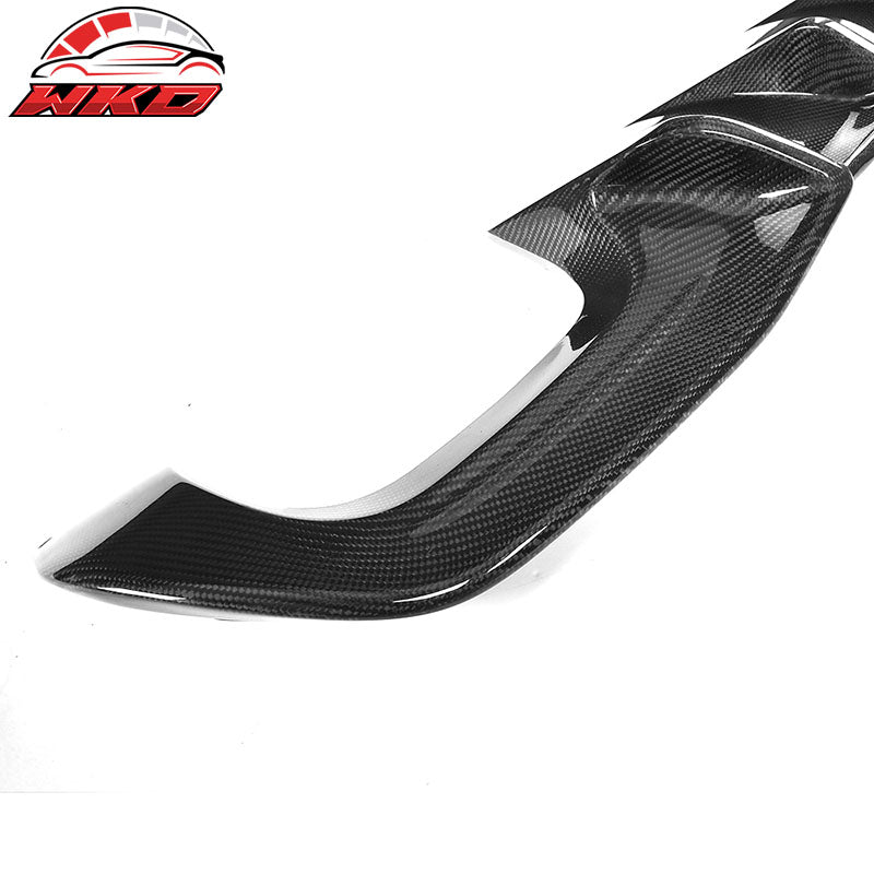 Fits 2016-2019 BMW F87 M2 CF Carbon Fiber AP Big Fins Rear Diffuser