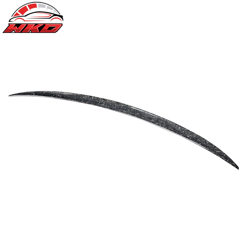 For 14-21 BMW F87 F22 V Style Trunk Spoiler Forged Carbon Fiber