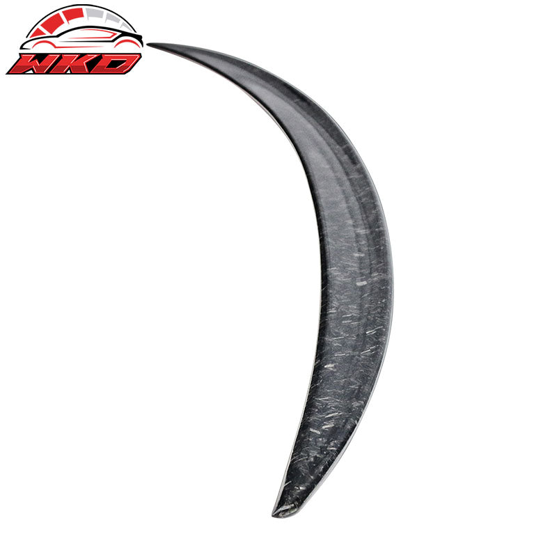 For 14-21 BMW F87 F22 V Style Trunk Spoiler Forged Carbon Fiber